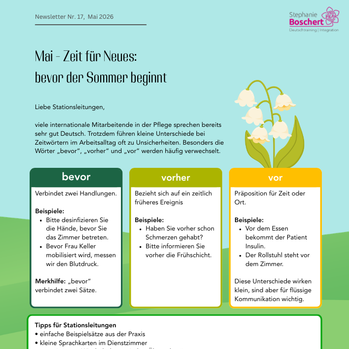 Newsletter Nr. 17